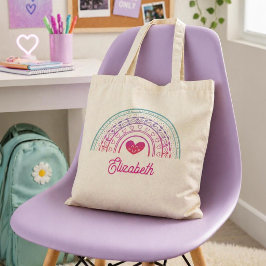 Bolso De Tela Chicas Personalizadas Lindo Caprichoso Boho Arcoír