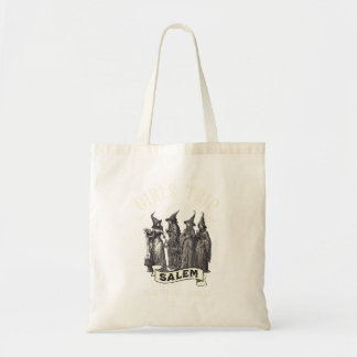 Bolso De Tela Chicas Viajan A Salem Tiempo Para Halloween Malvad