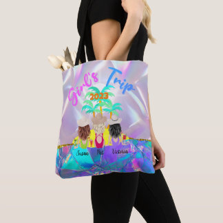 Bolso De Tela chicas viajan personalizado de playa personalizado