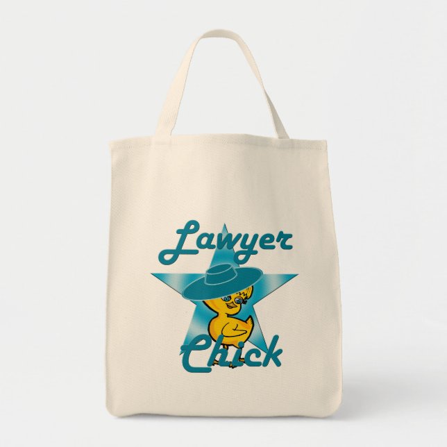 Bolso De Tela Chick abogado #7 (Frente)