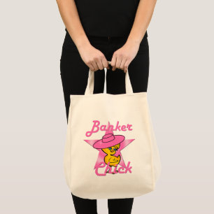 Bolso De Tela Chick de banco #8