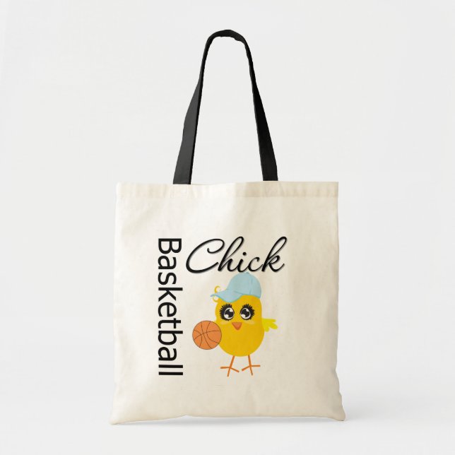 Bolso De Tela Chick de básquetbol (Frente)