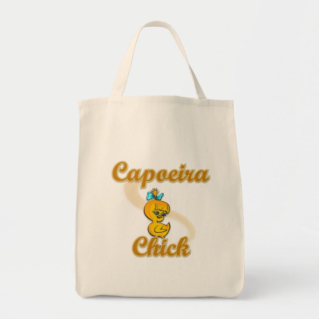 Bolso De Tela Chick de Capoeira (Frente)