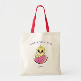 Bolso De Tela Chick de caza personalizada de huevos de pollo de