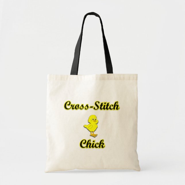Bolso De Tela Chick de corte transversal (Frente)