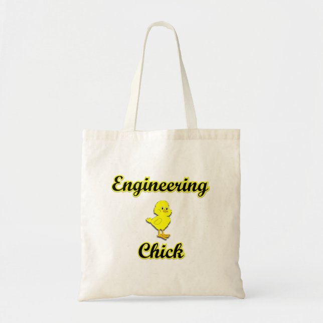 Bolso De Tela Chick de ingeniería (Frente)