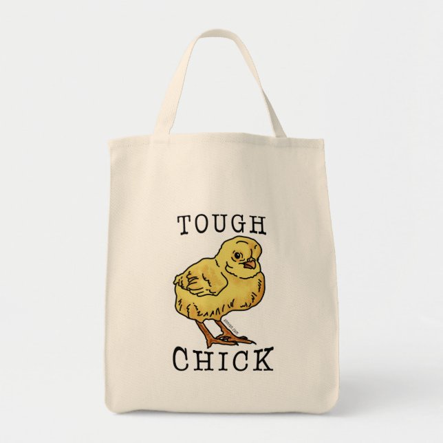 Bolso De Tela Chick duro (Frente)