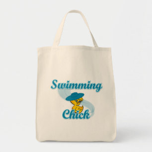 Bolso De Tela Chick Nadador #3