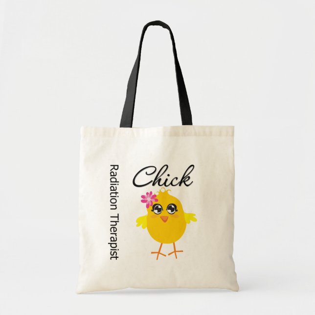 Bolso De Tela Chick terapeuta de radiación (Frente)