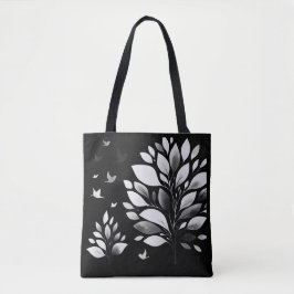Bolso De Tela Chickadee Whispers