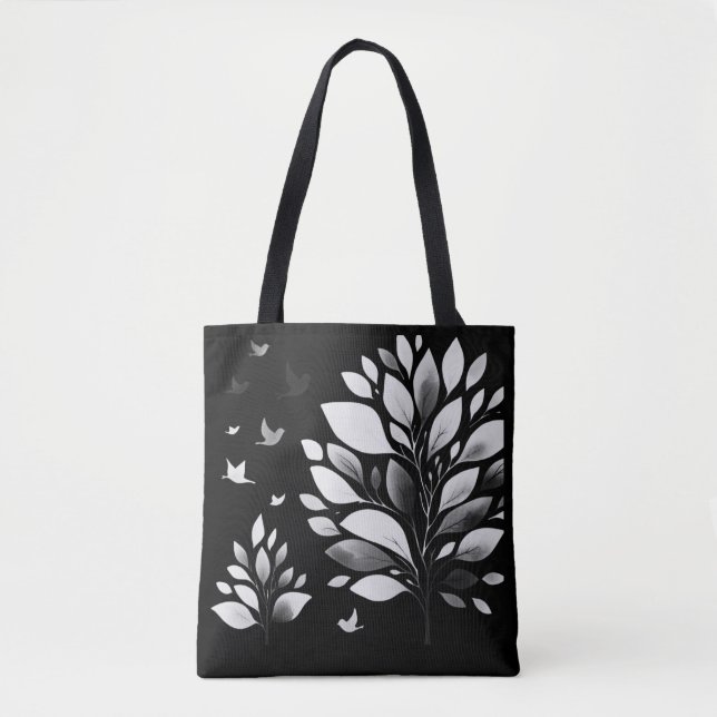 Bolso De Tela Chickadee Whispers (Anverso)