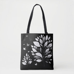 Bolso De Tela Chickadee Whispers
