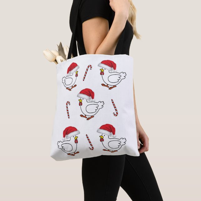 Bolso De Tela Chicks Merry Christmas Women's Tote Bags (Detalle)
