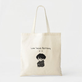 Bolso De Tela Chico Chibi Relatable con Batería Social Baja