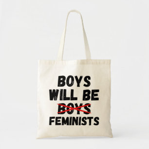Bolso De Tela Chico Feminista - Los chicos serán feministas II