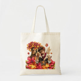 Bolso De Tela Chico Hada del Clan Maple con Conejos
