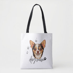 Bolso De Tela Chihuahua Dog Mom