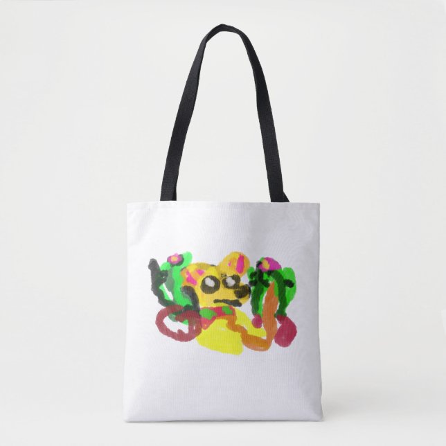 Bolso De Tela Chihuahua Joy  (Anverso)