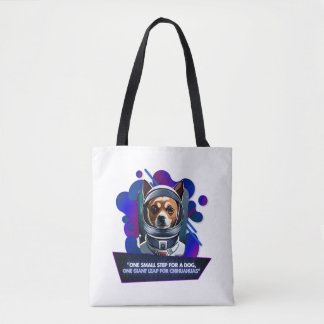 Bolso De Tela Chihuahua: Un pequeño paso para un perro3