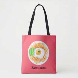 Bolso De Tela Chilaquiles Rojos