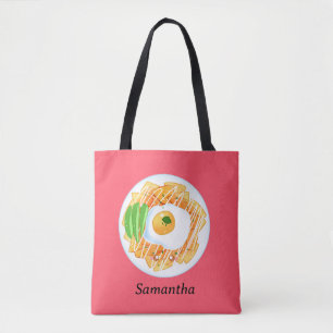 Bolso De Tela Chilaquiles Rojos