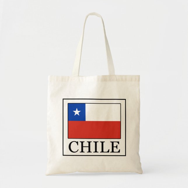 Bolso De Tela Chile (Frente)