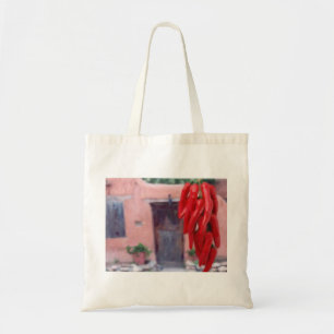 Bolso De Tela Chili Peppers Ristra