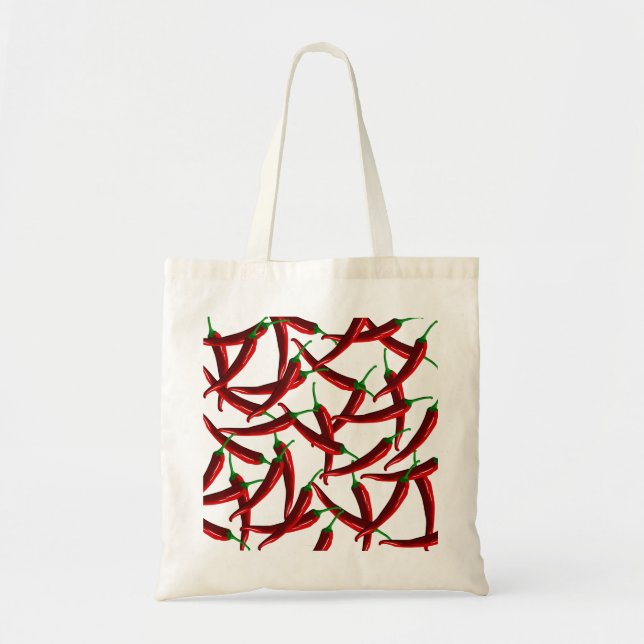 Bolso De Tela Chilies (Frente)