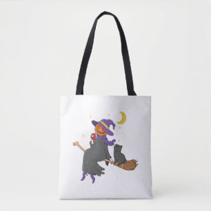 Bolso De Tela Chillin Halloween