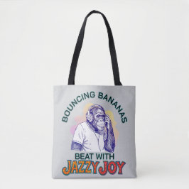 Bolso De Tela chimpancé, un buen oyente