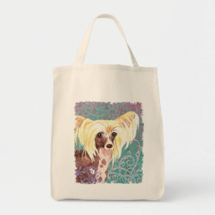 Bolso De Tela Chino elegante Crested