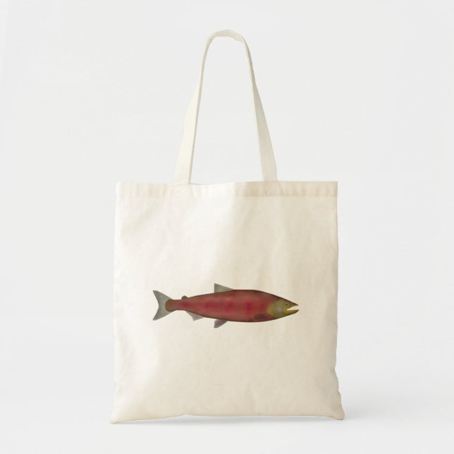 Bolso De Tela Chinook Salmon - Fase de desove (Frente)