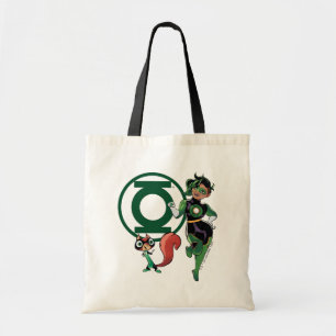 Bolso De Tela Chip & Green Lantern