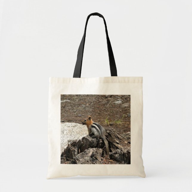 Bolso De Tela Chipmunk en Yosemite, California (Frente)