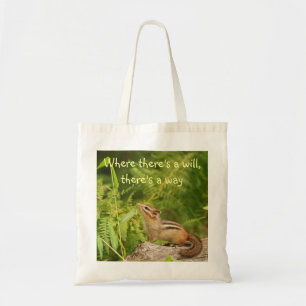 Bolso De Tela Chipmunk resuelto Totebag del bebé