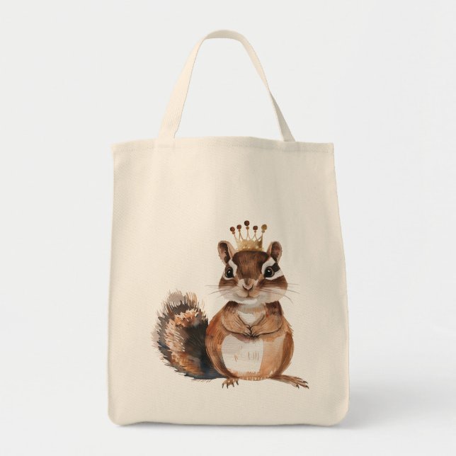 Bolso De Tela Chipmunk Tote Bags (Frente)
