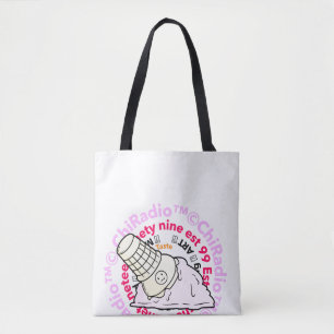 Bolso De Tela ChiRadio LLC ™ ( logotipo de helados )