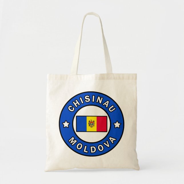 Bolso De Tela Chisinau Moldavia (Frente)