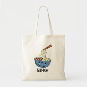Bolso De Tela Chiste de Udon Azul-don divertido