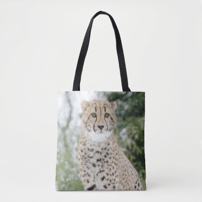 Bolso De Tela Chita en la nieve (Anverso)