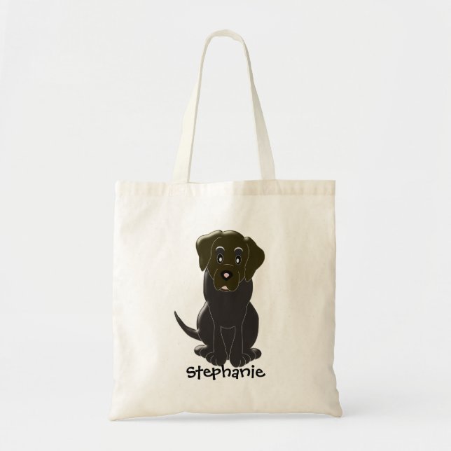 Bolso De Tela Choc Labrador personalizado (Frente)