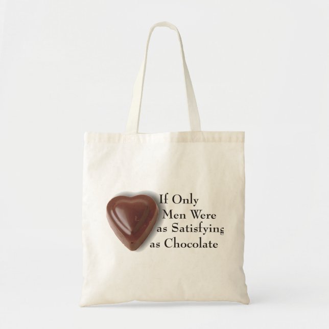 Bolso De Tela Chocolate (Frente)