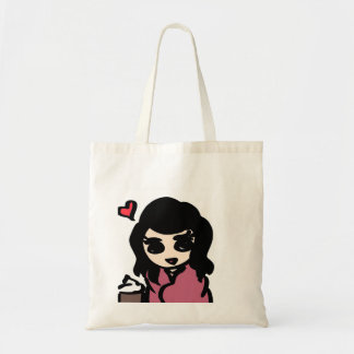 Bolso De Tela Chocolate caliente del amor