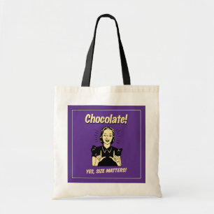 Bolso De Tela Chocolate: El tamaño importa