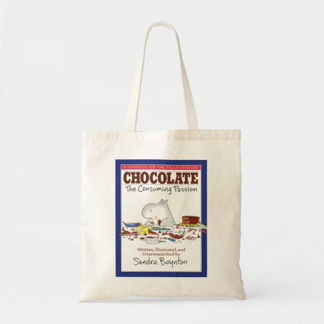 Bolso De Tela CHOCOLATE La pasión consumida (Frente)