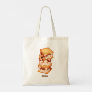 Bolso De Tela Chocolate S'more