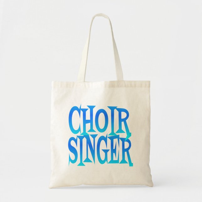 Bolso De Tela Choir Singer (Frente)