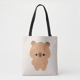 Bolso De Tela Chonky Capybara