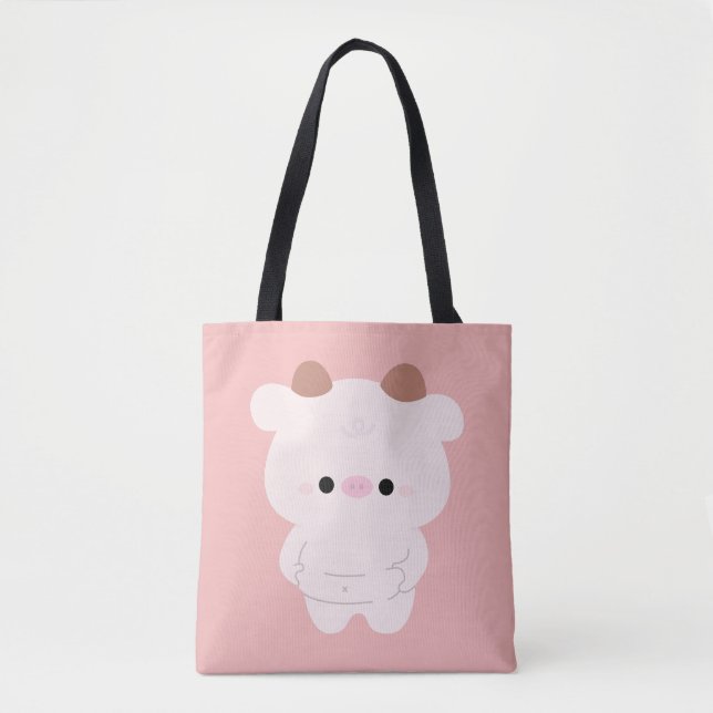 Bolso De Tela Chonky Cow (Anverso)