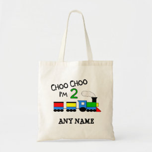 Bolso De Tela ¡Choo Choo soy 2!  Con el TREN